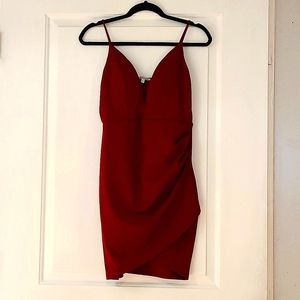 Charlotte russe burgundy dress
